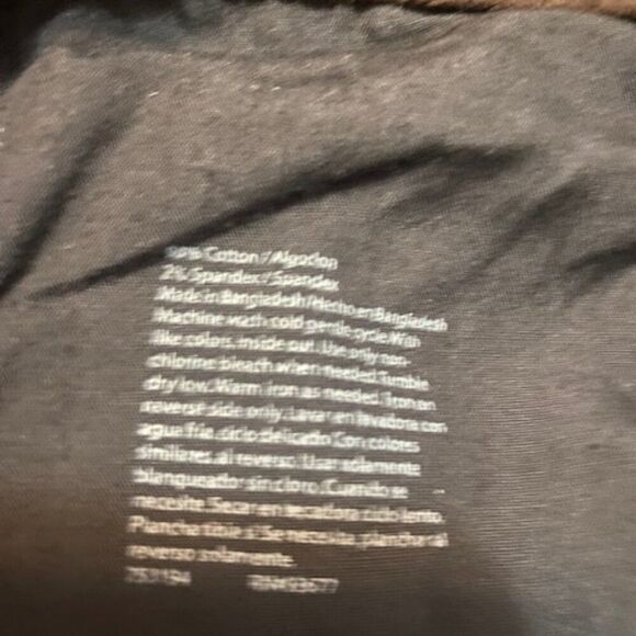 St John's Bay Brown Comfort Waist Straight Corduroy pants, size 12 - Picture 4 of 4